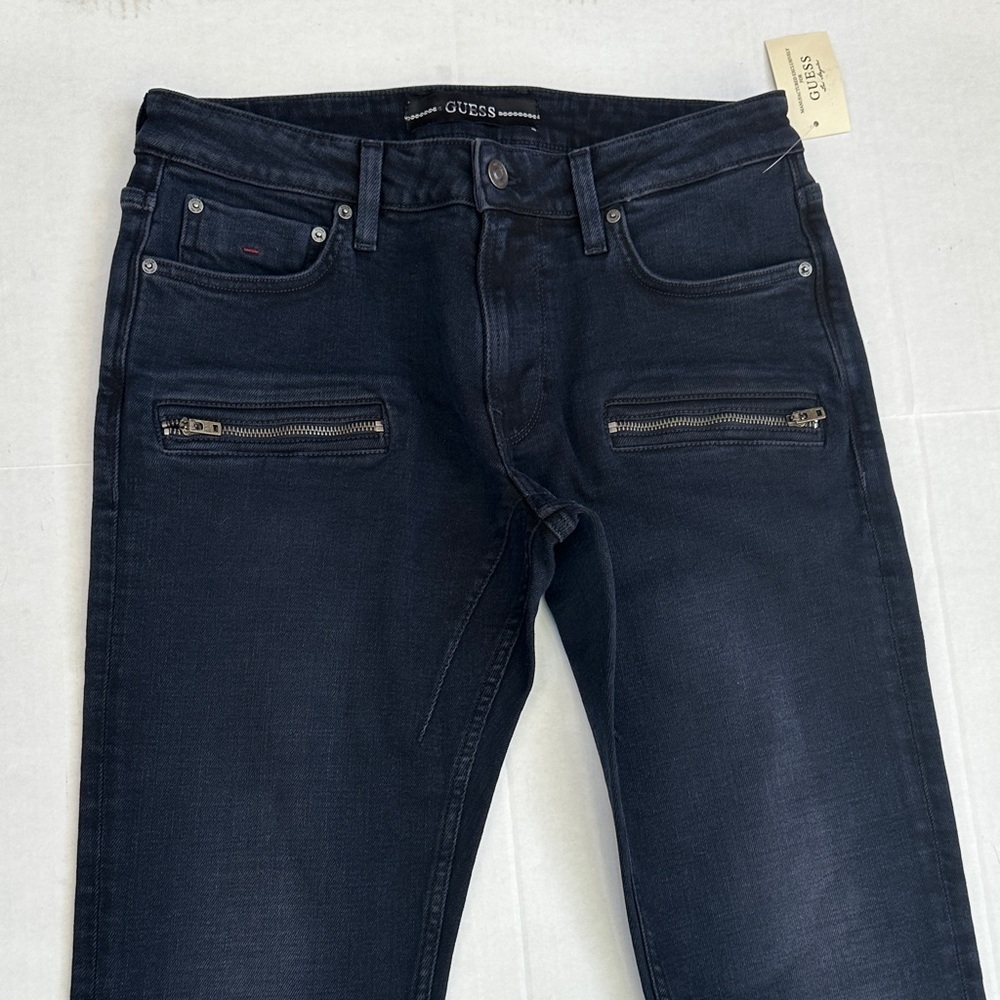 New Guess Men's Finnley Straight Denim Jeans - Picture 9 of 16